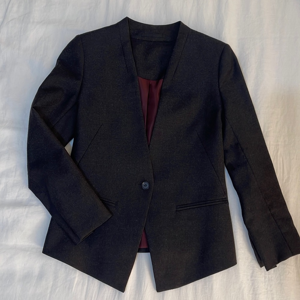 🚫SOLD🚫 AllSaints Dark Grey Blazer